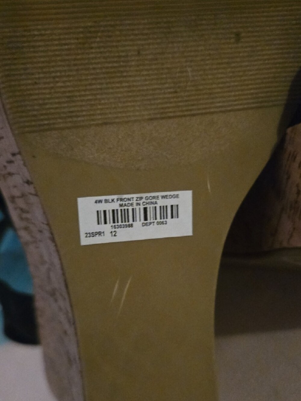 torrid Black Zip-Strap Espadrille Wedge Sandals - Picture 2 of 5